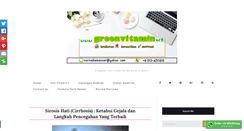 Desktop Screenshot of greenvitamin.net